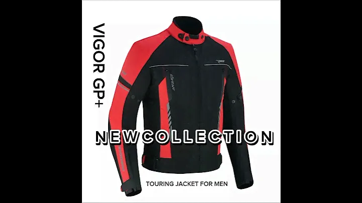 VIGOR GP/ VIGOR GP+ MOTORCYCLE TEXTILE RIDING JACKET FOR MEN.