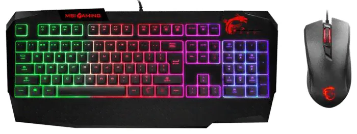 Комплект клавиатура + мышь MSI VIGOR GK40 COMBO VIGORGK40COMBORU-0
