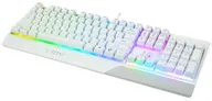 Клавиатура MSI Vigor GK30 LED игровая проводная белый