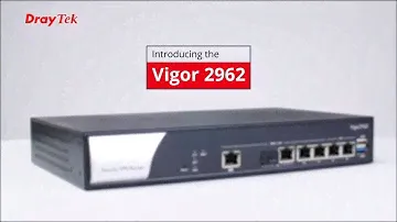 DrayTek Vigor 2962 firewall router & VPN concentrator promo